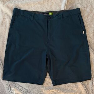 Quiksilver Dark Blue Men's Flat Front Shorts